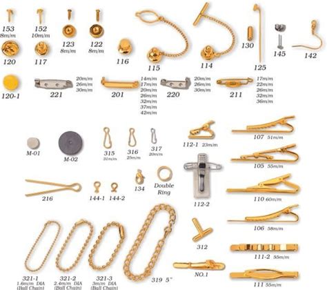 different types of pins